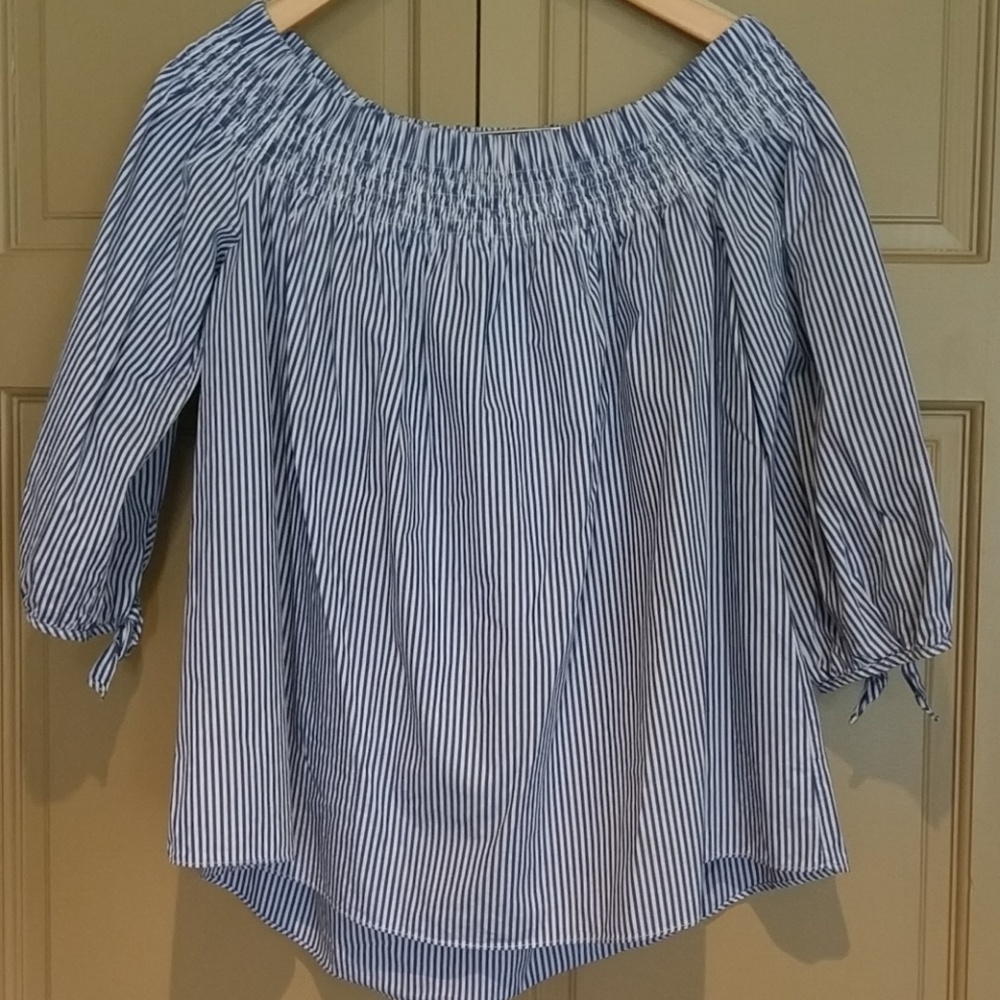 Off the shoulder blouse